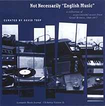  Not necessarily "English music"